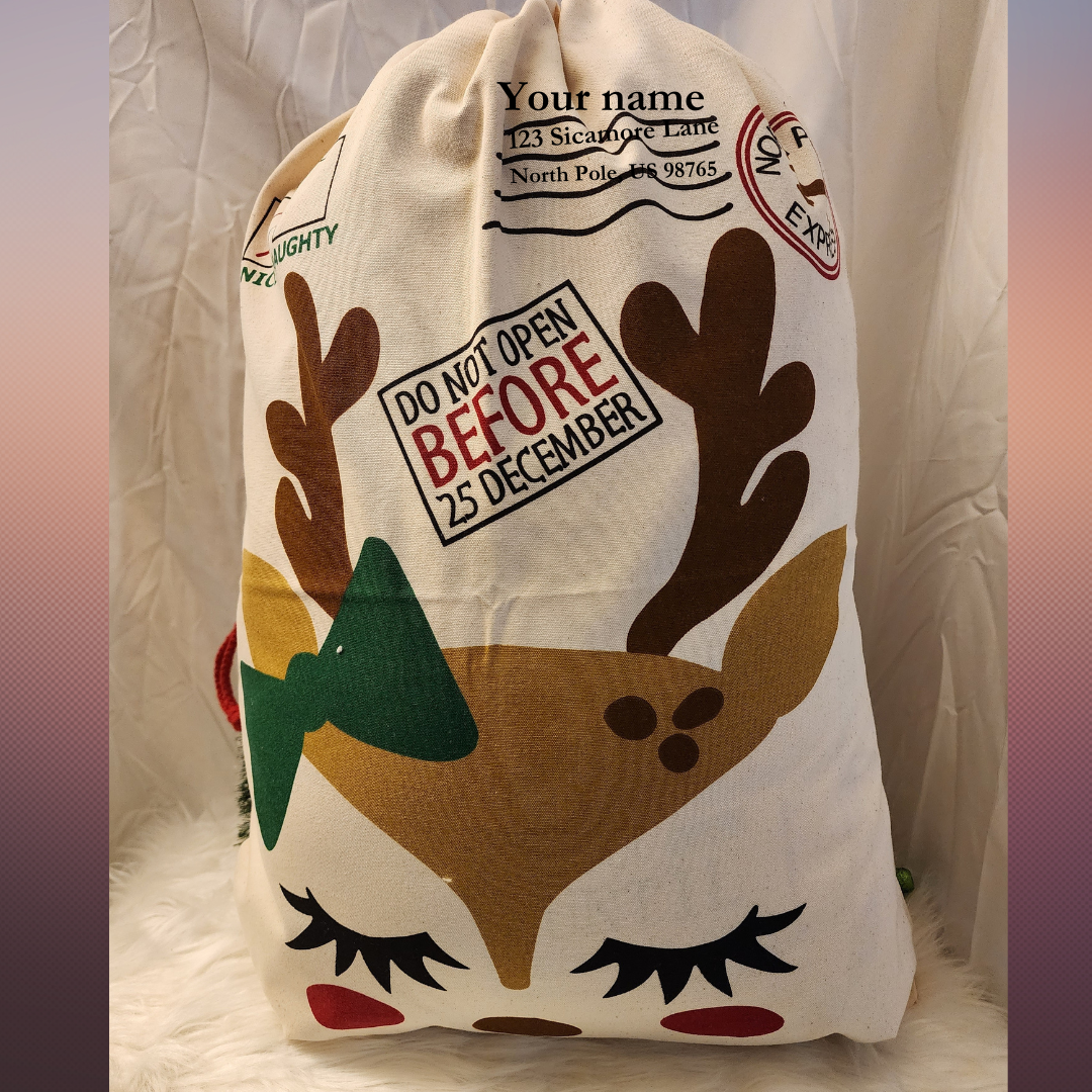 Custom Large Santa Sacks