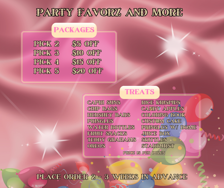 Custom Party Favorz