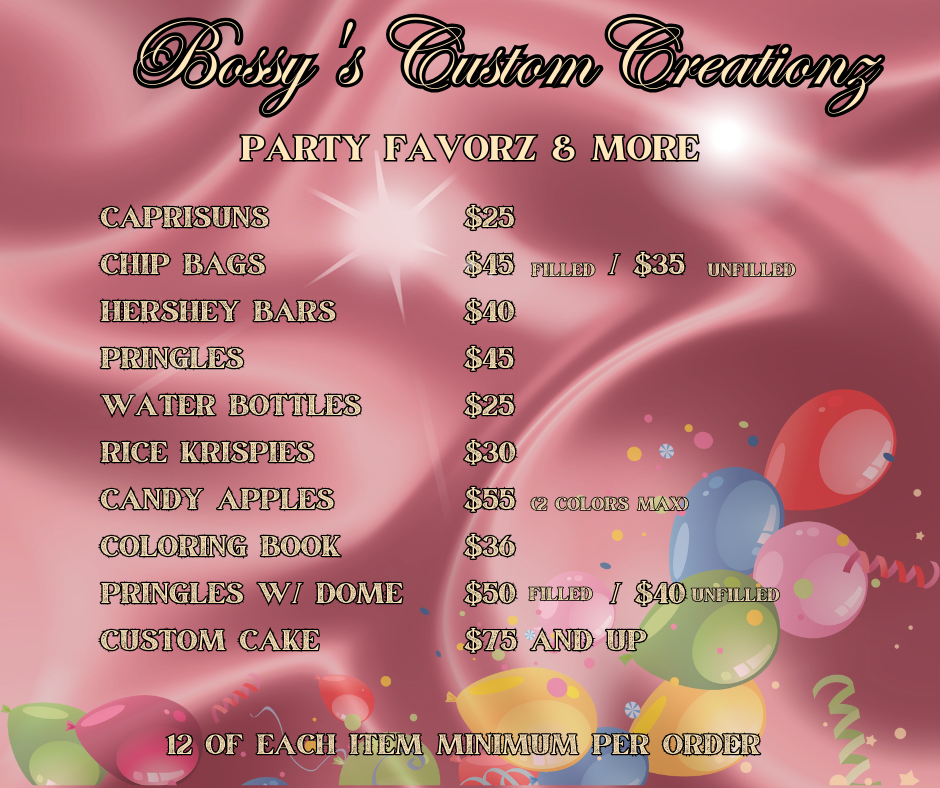 Custom Party Favorz