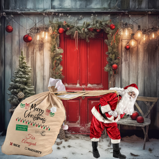 Custom Large Santa Sacks