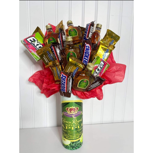 Custom Crown Royal Tumbler Bouquet
