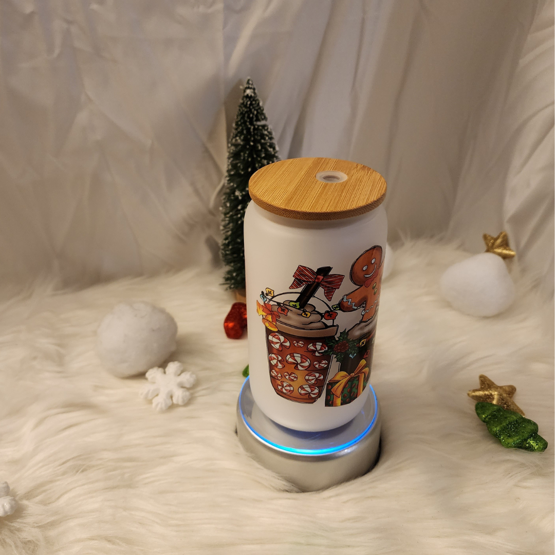 UV DTF Glass Tumbler
