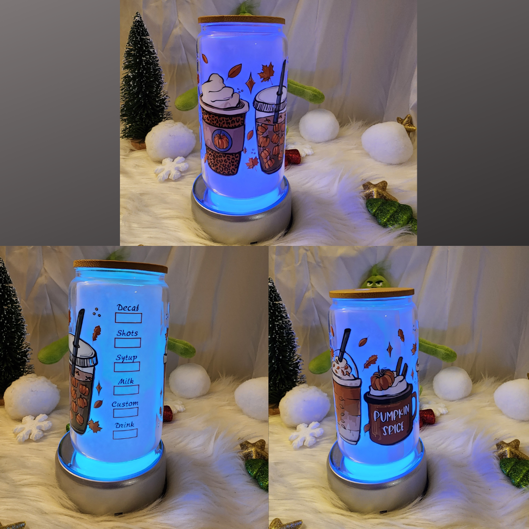 UV DTF Glass Tumbler