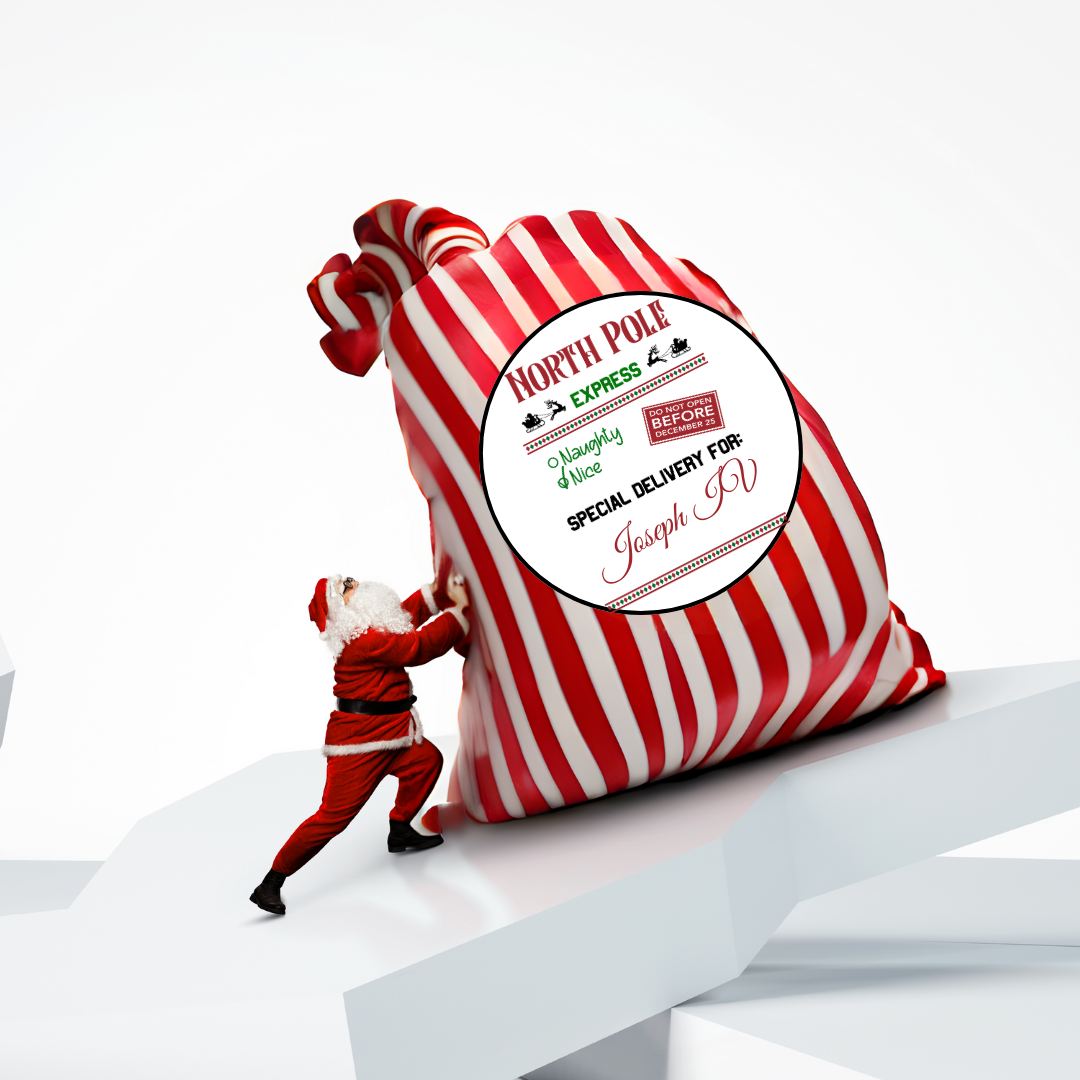 Custom Large Santa Sacks
